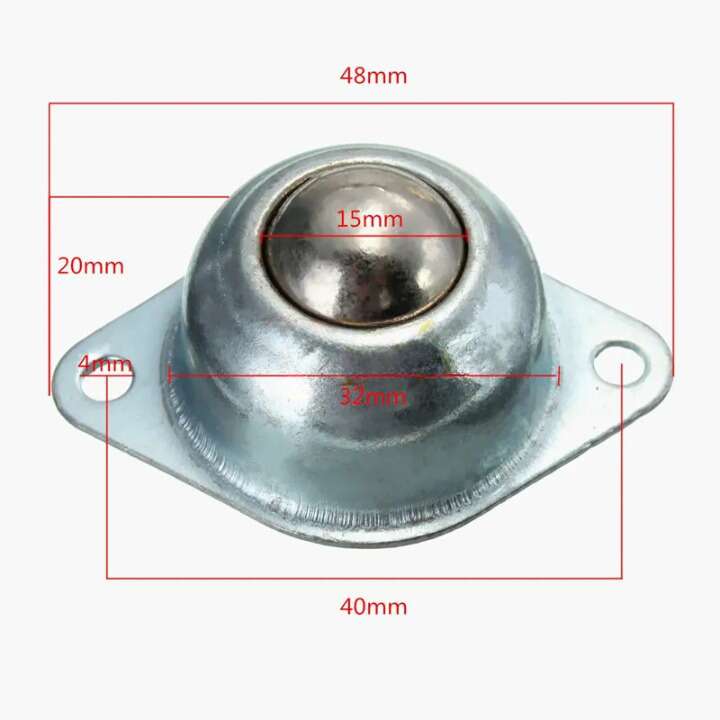 Metal Caster Wheel Free Moving 1 Inch for Robotic Car