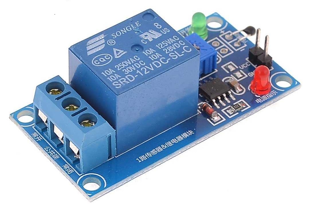 Thermistor Temperature Sensor 5V With Relay 1-Channel