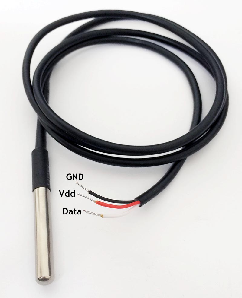 DS18B20 Waterproof Temperature Sensor