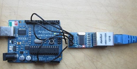 ENC28J60 Ethernet Network Module Mini Board - Image 3