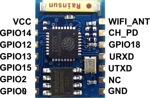 ESP8266 Wifi Transceiver Module ESP03