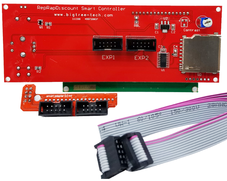 LCD 4*20 and Controller for 3D Printer