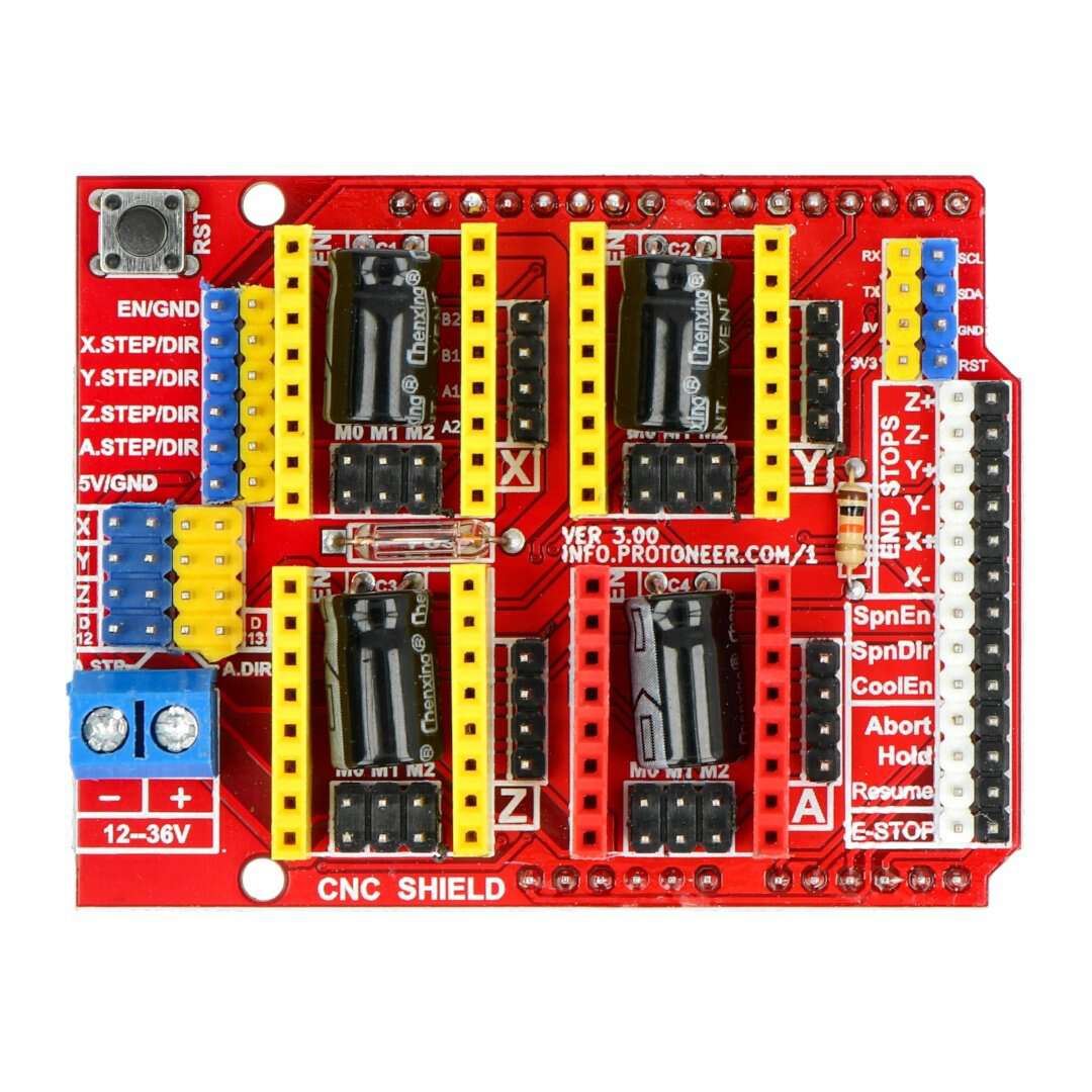 CNC Shield V3 – Arduino Uno A4988/DRV8825 CNC & 3D Printer