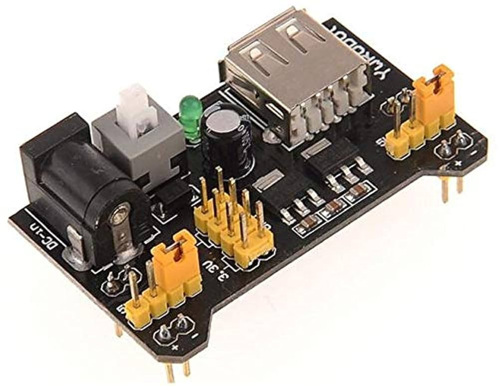 MB102 Breadboard Power Supply Module 3.3V/5V