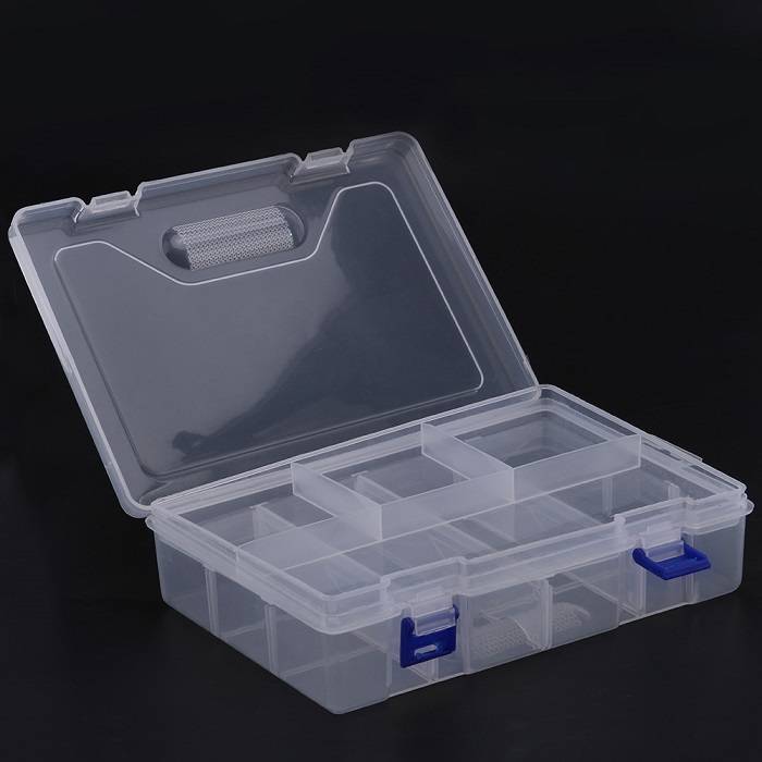 F240 234x168x62MM Double Layer Component Box