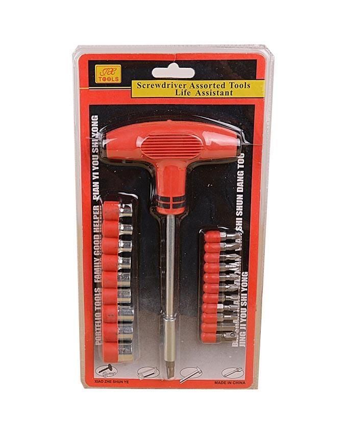 T-Shape Screwdriver Assorted Tools Life Assistant