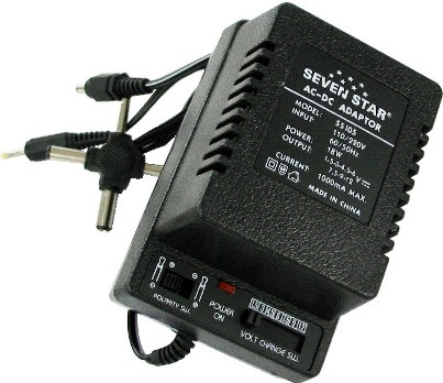 Variable Adapter From 1.5Vdc To 12Vdc (1A)