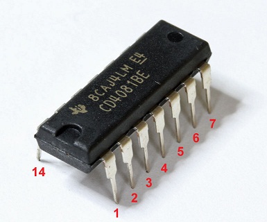 4081 DIP Quad 2-Input AND Gate