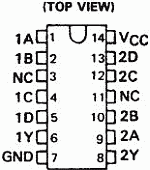 74140 DIP Dual 4-Input NAND Line Driver - Image 2