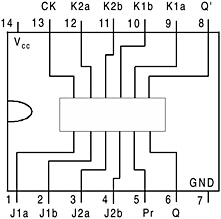 74101 DIP AND-Or-Gated J-K Negative-Edge-Triggered Flip-Flop With Preset - Image 2