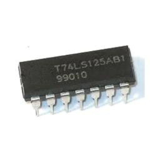 74125 DIP Quad Bus Buffer With Three-State Outputs, Negative Enable - Image 3
