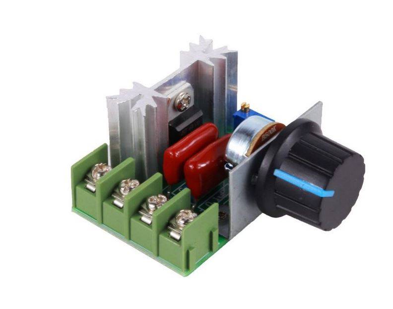 2000W SCR Voltage Regulator Dimming Speed Controller Thermostat AC 220V