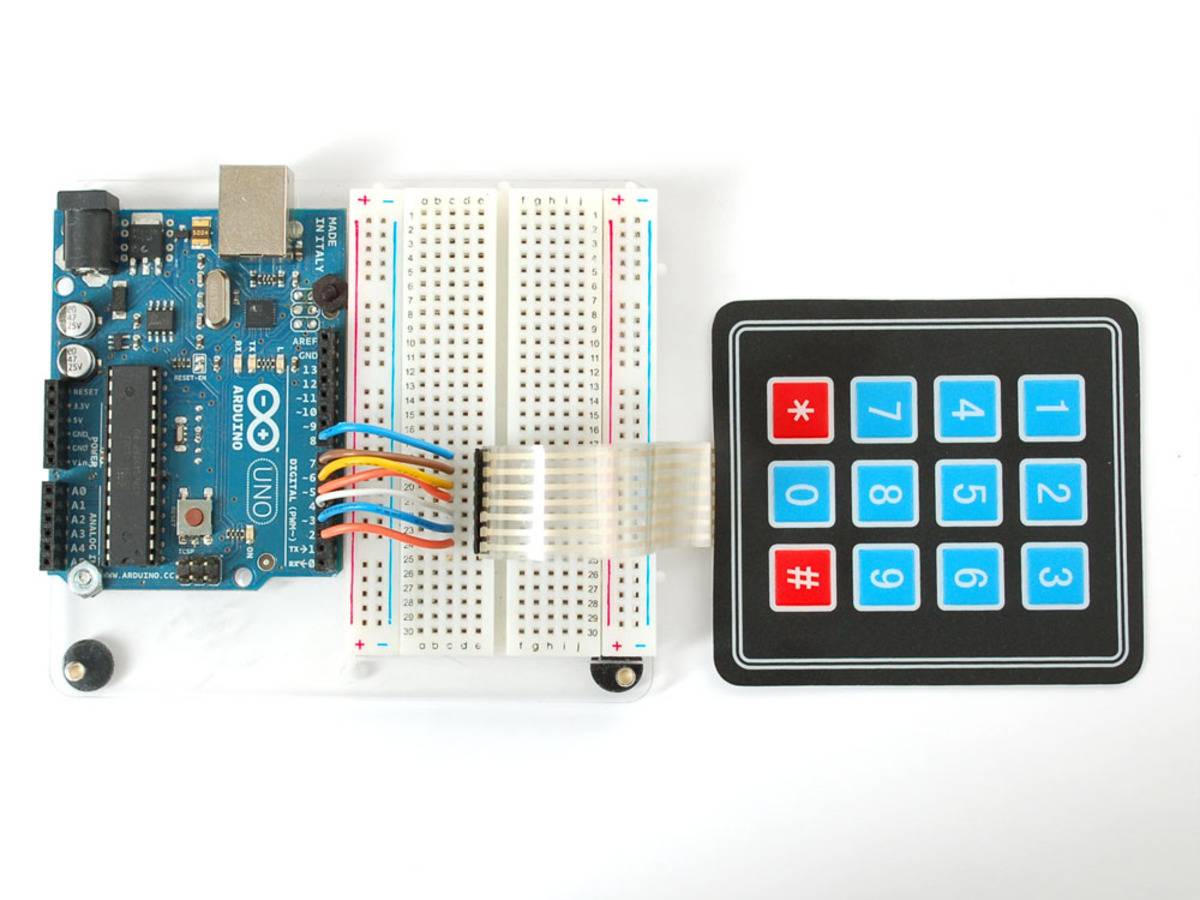 Keypad 4×3 Self-Adhesive 12 key - Image 4