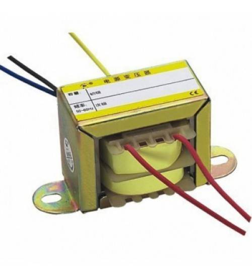 Center Tapped Step Down Transformer 220V 12V-0-12V 1A