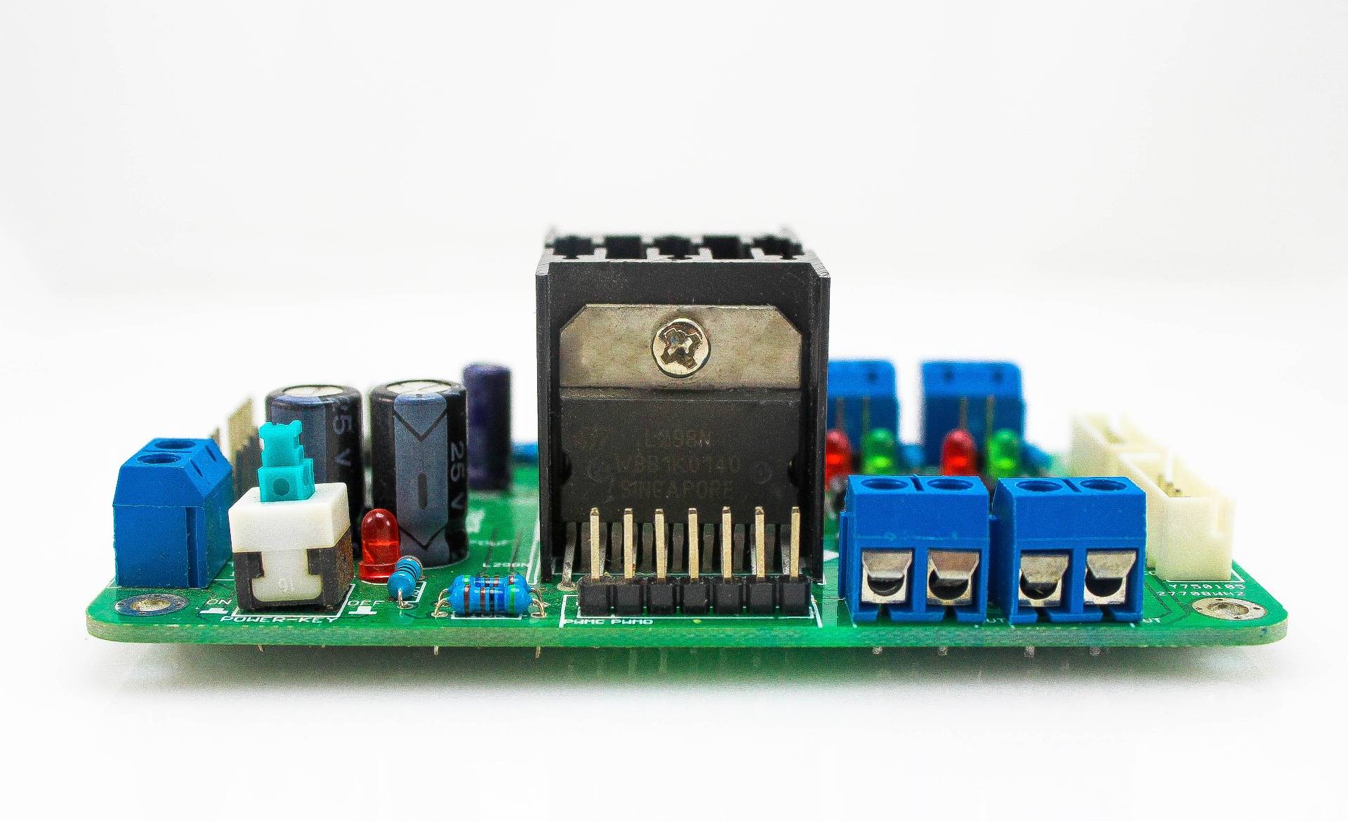 4 Channels Dc Servo Stepper Motor Driver Module For Arduino L298