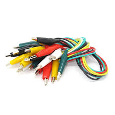 Crocodile Alligator Wires Different Colors 45cm Length (1wire)