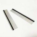 40 Pin Male Header Single 2.54mm Straight 19mm Pin Length