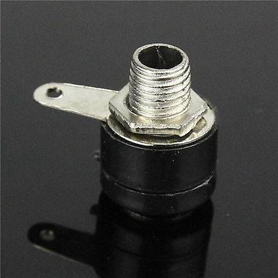 Female 4mm Banana Electrical Jack – Black