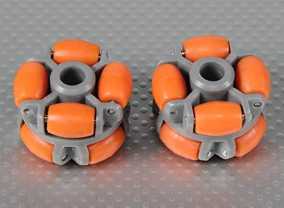 Plastic Omni Wheel 40x28 mm