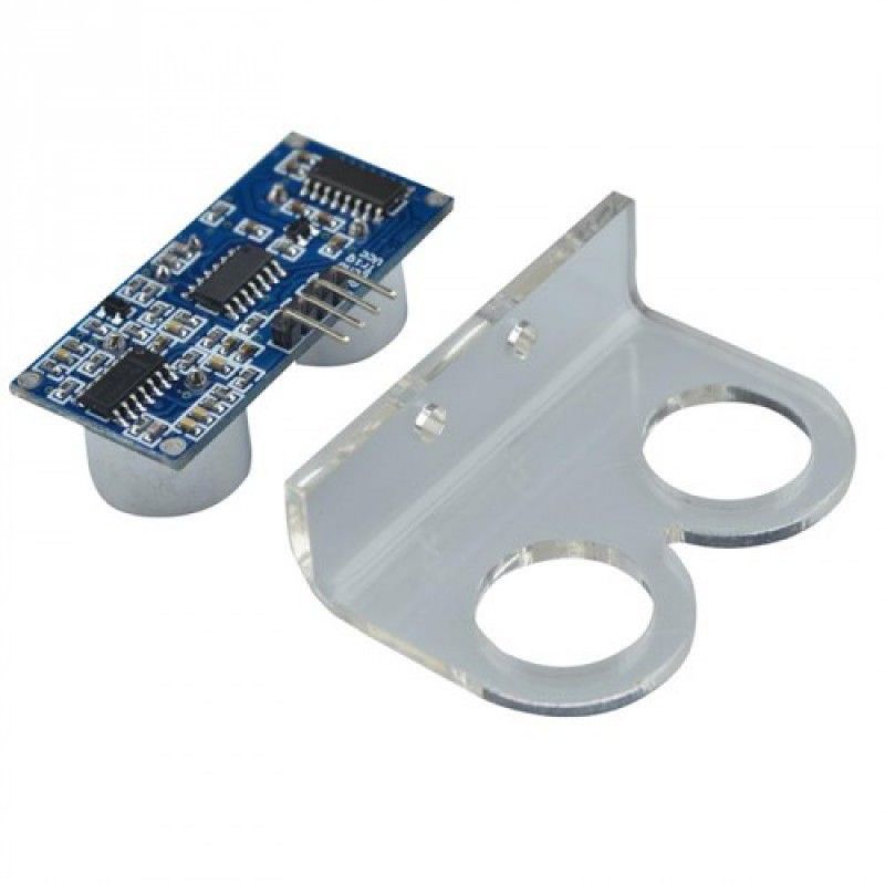 Ultrasonic Sensor Stand Mounting Bracket Holder for HC-SR04 - Transparent