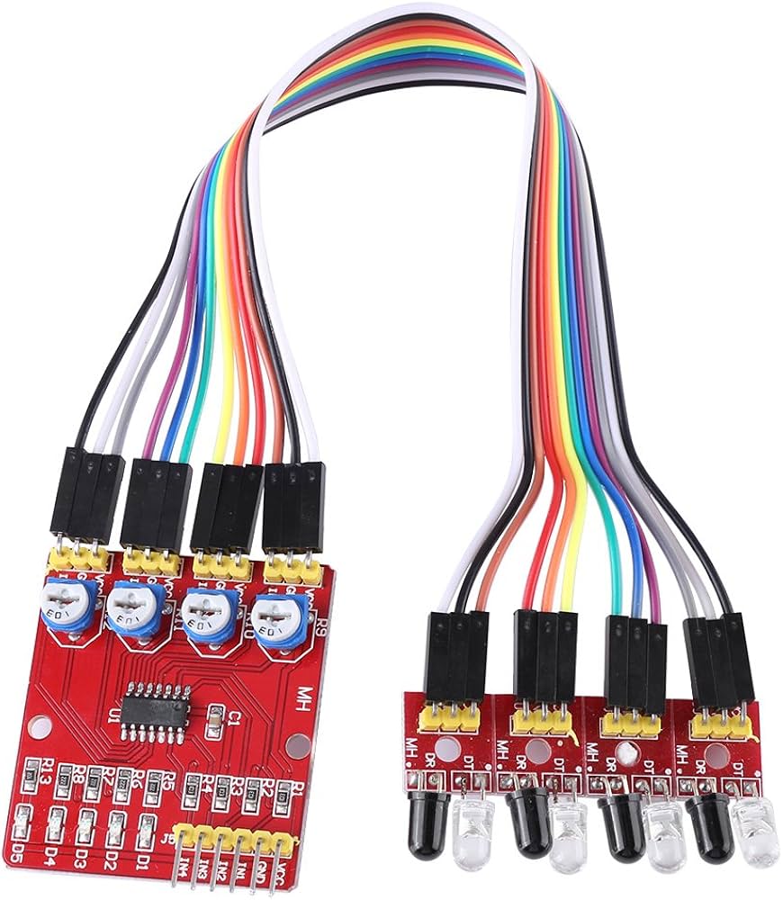 IR Tracking Sensor Module 4 Channel