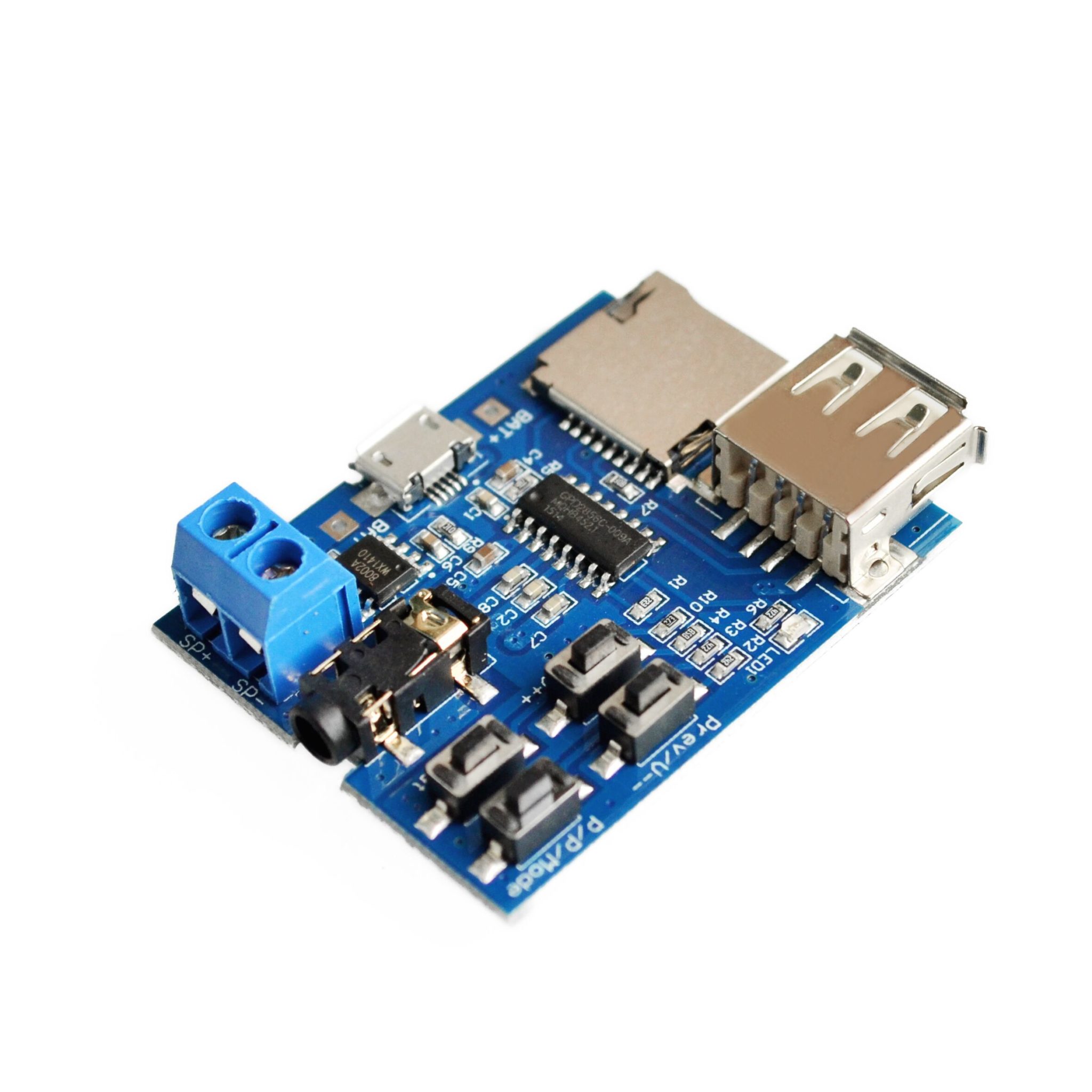 TF/U Disk MP3 Format Decoder Board Amplifier Module