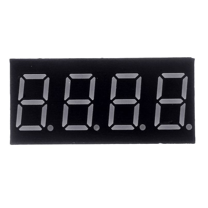 0.4 inch 4 Digit Seven Segment Display (Common Cathode )
