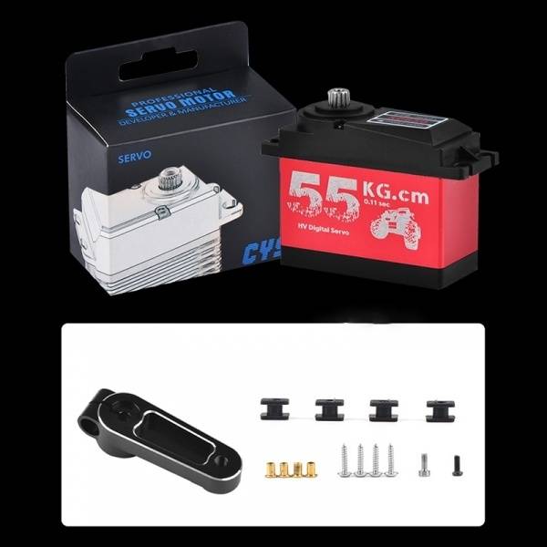 CYS-S0650 55Kg Digital Metal Steering Gear Servo Motor