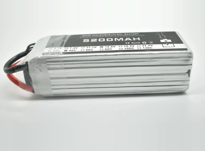 Lithium Polymer Battery (11.1V, 5200 mAH, 40C )