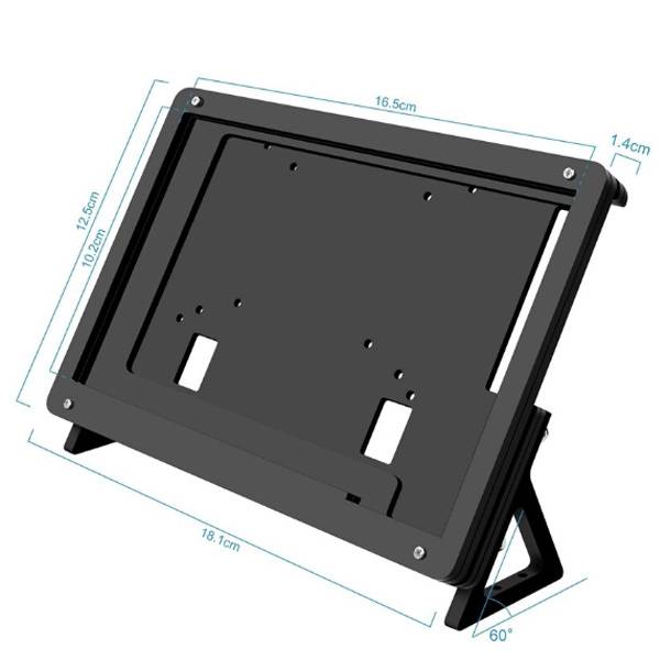 7 Inch LCD Acrylic Screen Case Holder Bracket For Raspberry Pi