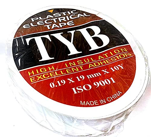 TYB Plastic Electrical Tape Black Color