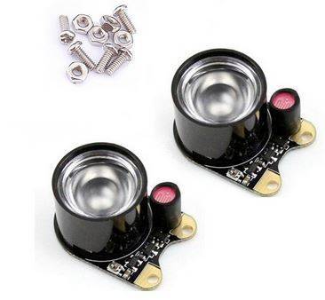 Night Vision Infrared Light 3W For Raspberry Pi Camera 2pcs