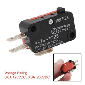V-15-1C25 Omron Limit Switch 0.3A 250V