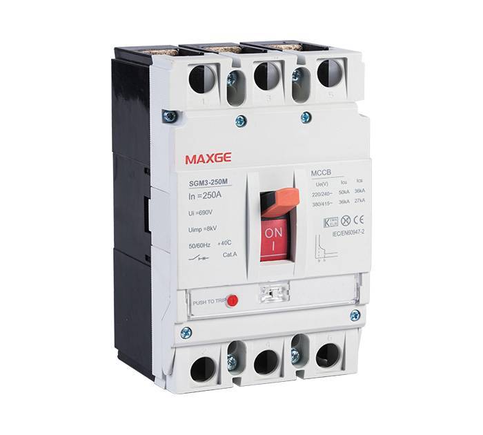 MAXGE SGM3 250A Moulded Case Circuit Breaker (MCCB)