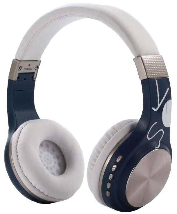 SY - BT1607 Wireless Bluetooth Headset - White/Blue