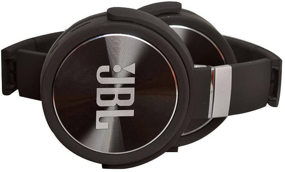 Wireless Bluetooth Over-Ear Headphones ST-437 Foldable SuperBass Earphones Headset Active Noise Cancellation - Black