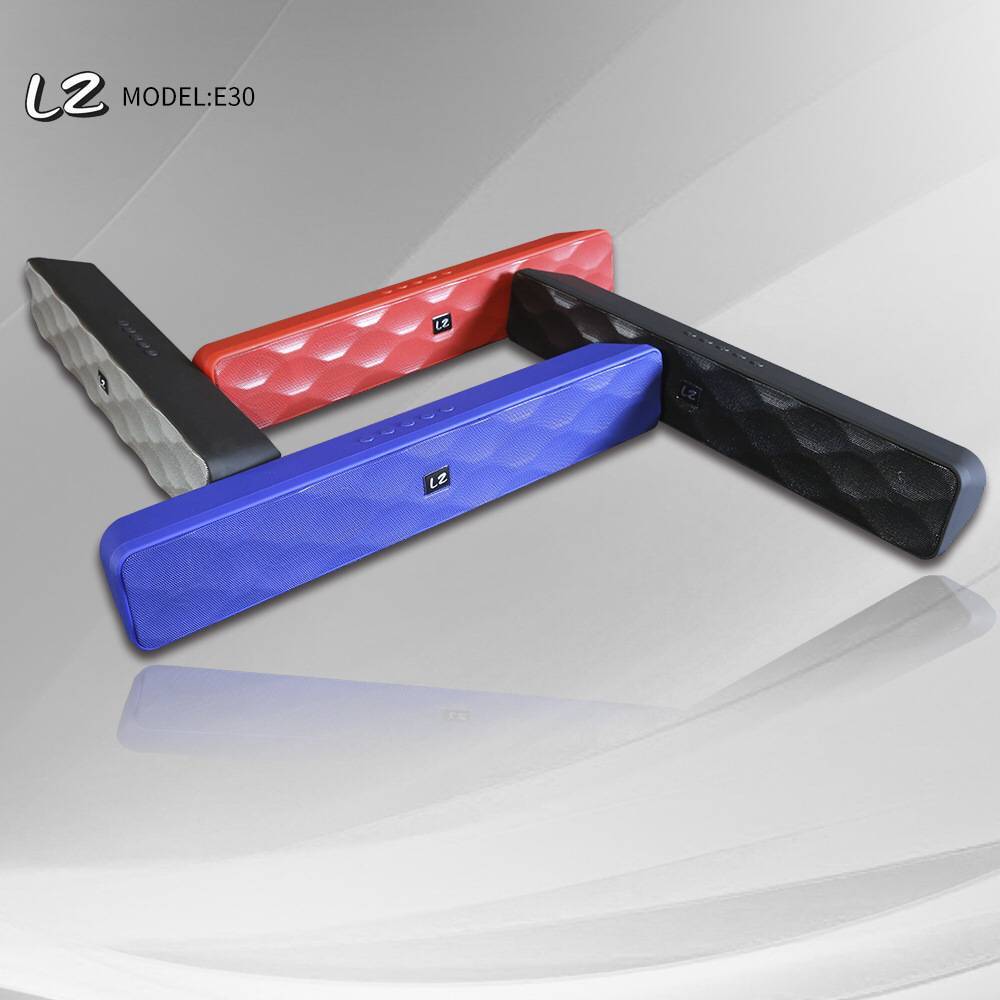 Wireless Bluetooth Speaker Metal USB AUX TF Card LZ E30 - Grey - Image 4