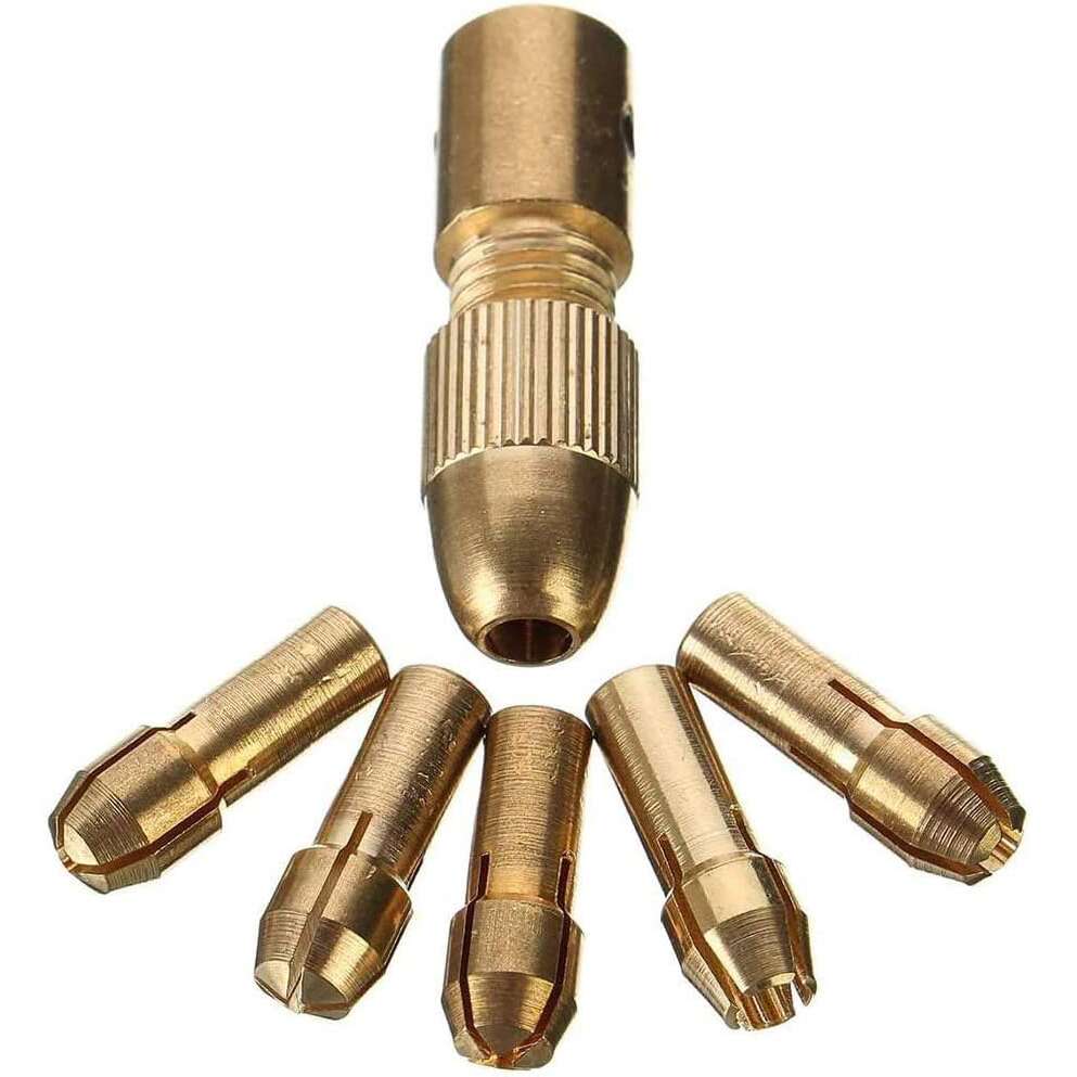 Mini Drill Accessories Drill Chucks Set 0.5-3mm Adapter Fits 2.3mm Motor Shaft