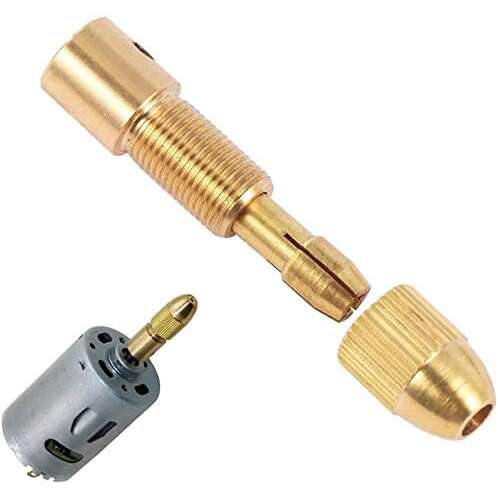 Mini Drill Accessories Drill Chucks Set 0.5-3mm Adapter Fits 2.3mm Motor Shaft