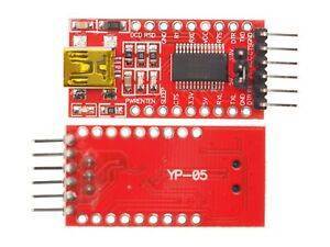 USB mini to TTL FTDI Board Module FT232RL Switchable 3.3V/5V