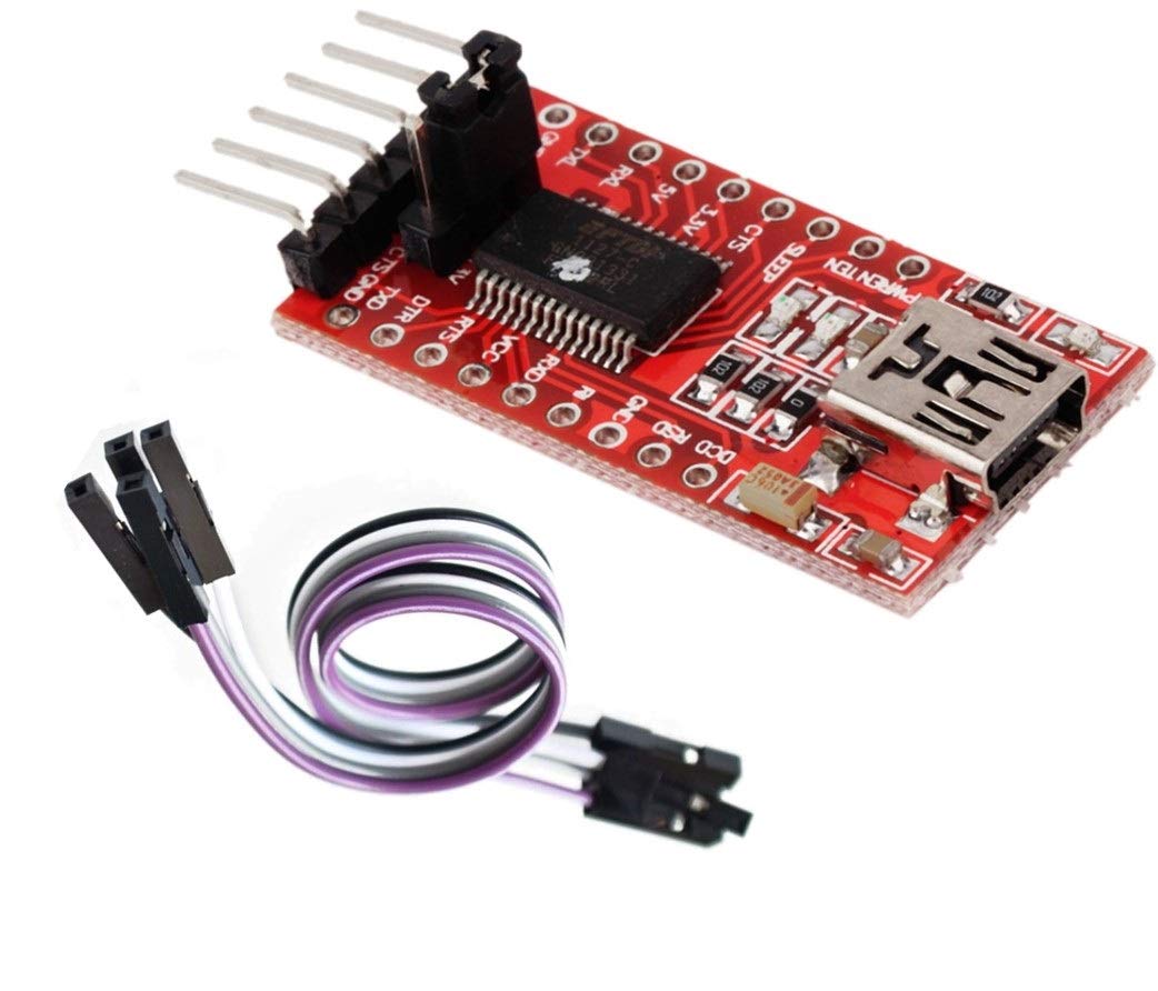 USB mini to TTL FTDI Board Module FT232RL Switchable 3.3V/5V