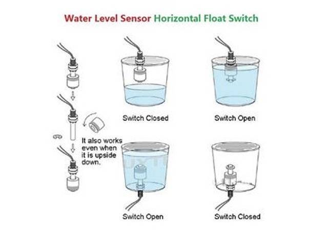 Water Level Sensor Float Switch