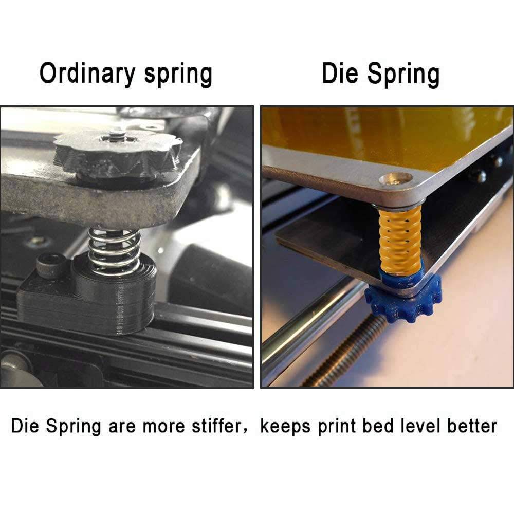 Heated Bed Springs OD 0.31 Length 0.78 Die Springs Light Load - Image 8