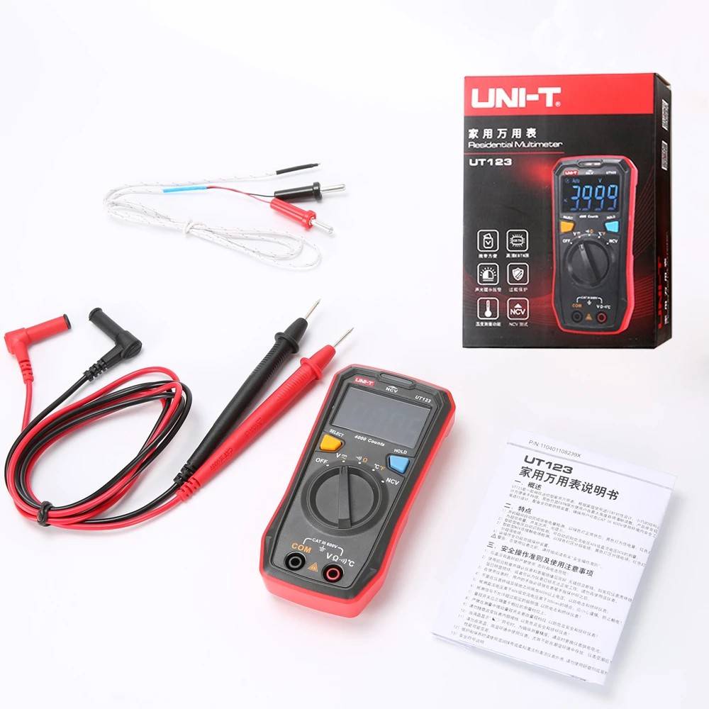Uni-T Ut123 Auto Range Digital Multimeter