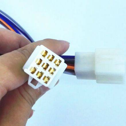 9 Pin 2.8mm Male to Female Connector Cable Extension
