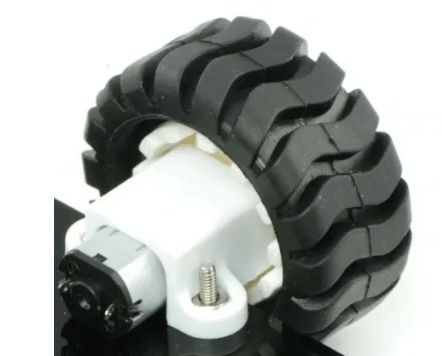 MiniQ Motor Wheel Set (Motor +Wheel 6mm +Bracket) for N20 Gear Motor