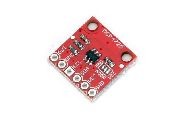 MCP4725 I2C DAC Breakout Board