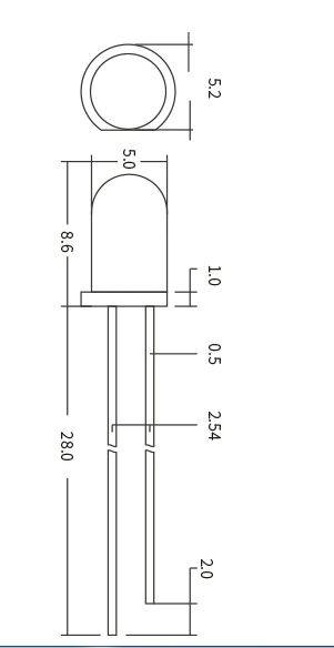 5MM Bicolor LED Red Blue