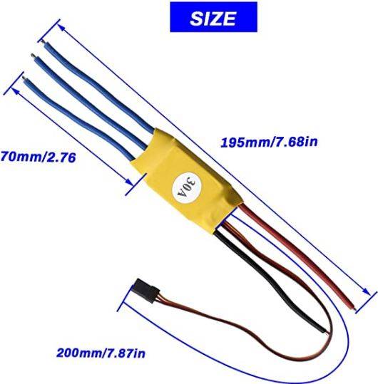 30A ESC Brushless Motor Speed Controller