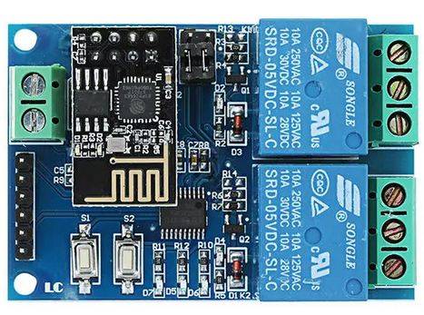 ESP8266 5V WIFI Relay Module 2 Channel